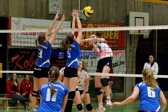 Volleyball Damen 3. Liga Süd SV Sinsheim gegen TSV Schmiden 18.02.2017 (© Siegfried)